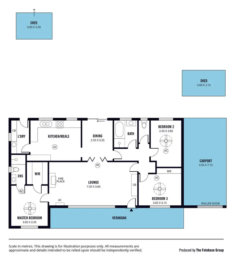 Floorplan of Homely house listing, 25 Alison Drive, Happy Valley SA 5159