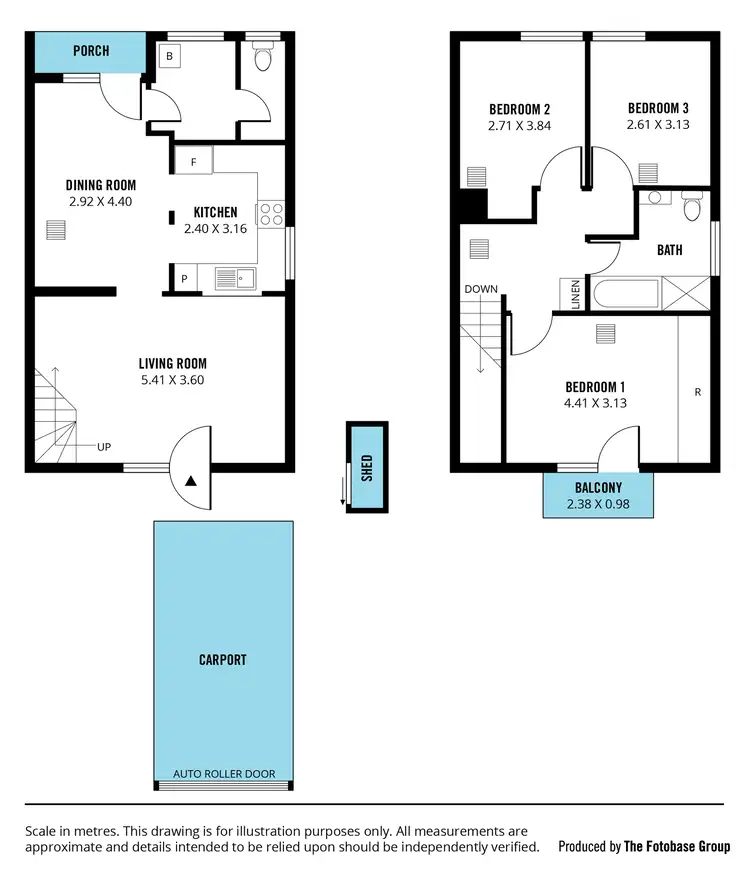 Floorplan of Homely townhouse listing, 7 Watervale Court, Darlington SA 5047