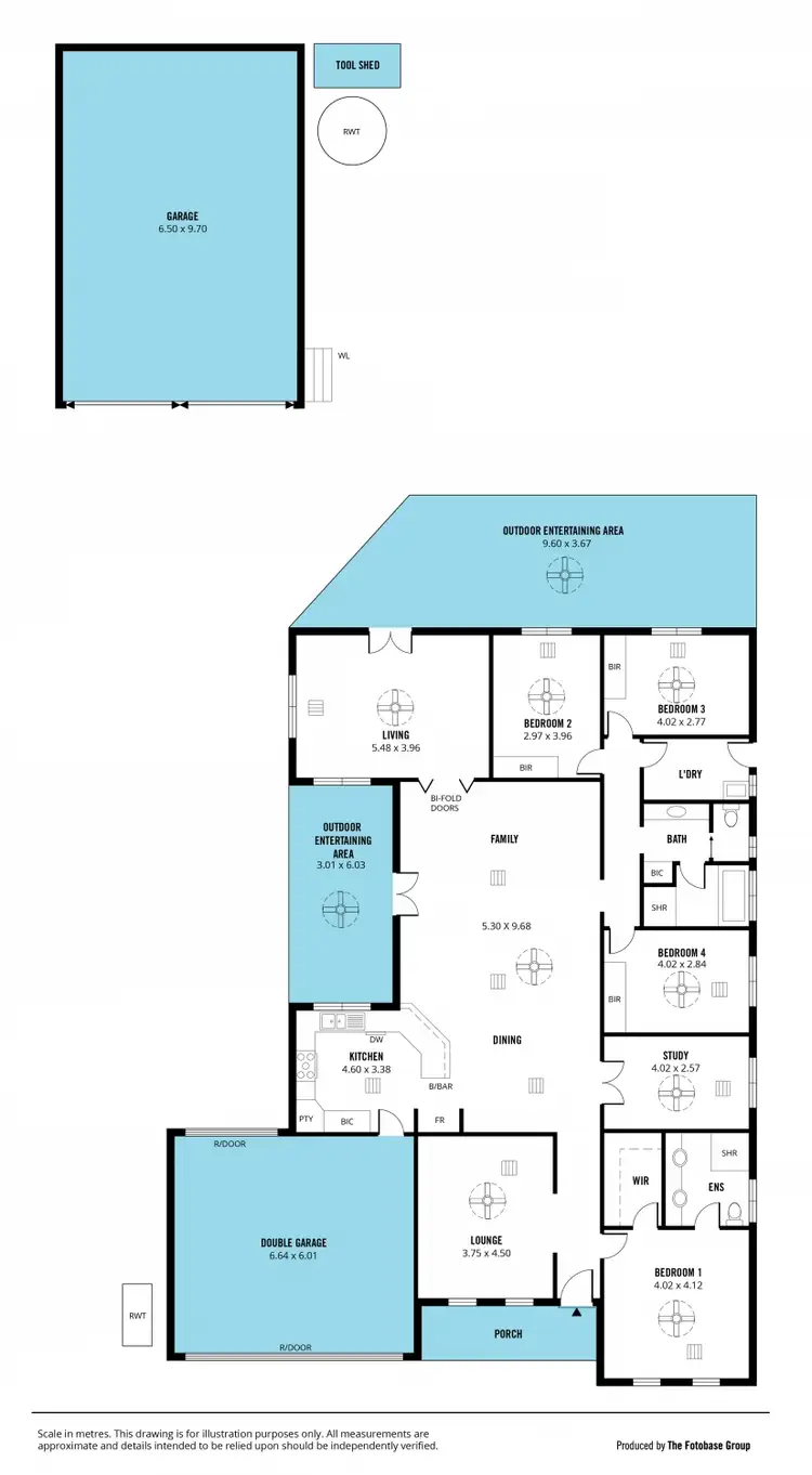 Floorplan of Homely house listing, 25 Scott Avenue, Clovelly Park SA 5042