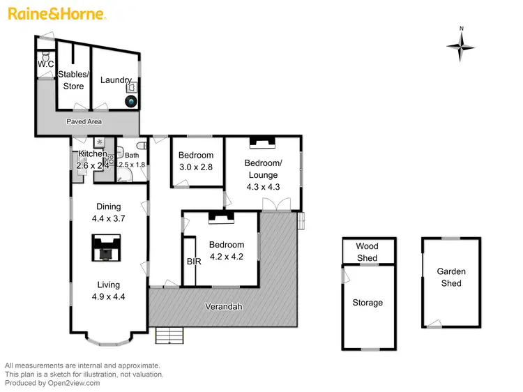 Floorplan of Homely house listing, 19 Garden Road, Moonah TAS 7009