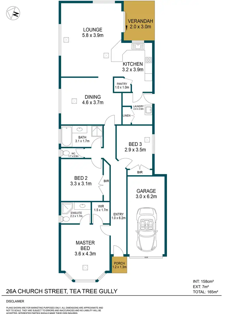 Floorplan of Homely house listing, 26A Church Street, Tea Tree Gully SA 5091
