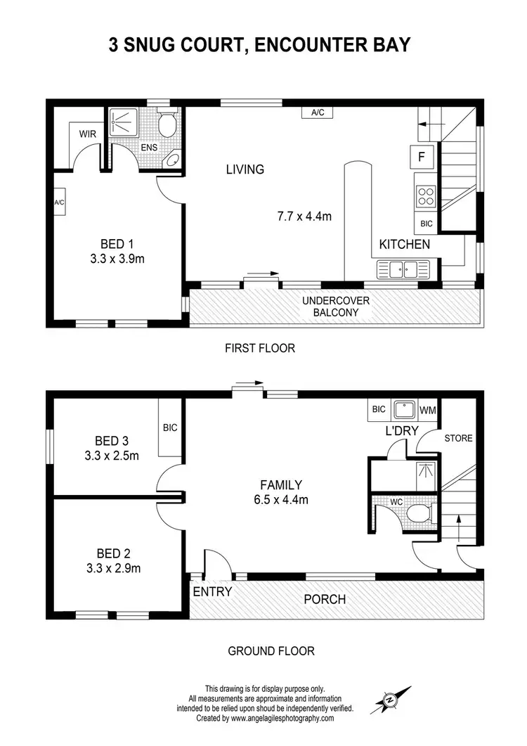 Floorplan of Homely house listing, 3 SNUG COURT, Encounter Bay SA 5211