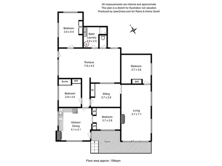 Floorplan of Homely house listing, 72 Linden Road, Primrose Sands TAS 7173