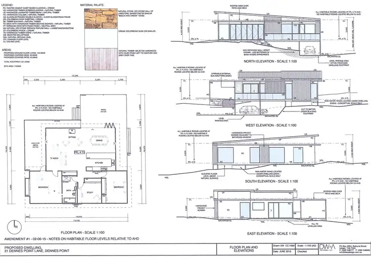 Floorplan of Homely land listing, 21 Dennes Point Lane, Dennes Point TAS 7150