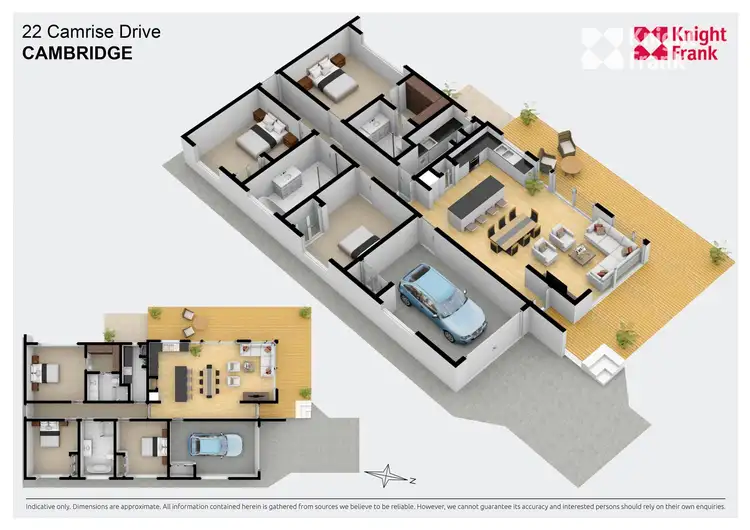 Floorplan of Homely house listing, 22 Camrise Drive, Cambridge TAS 7170