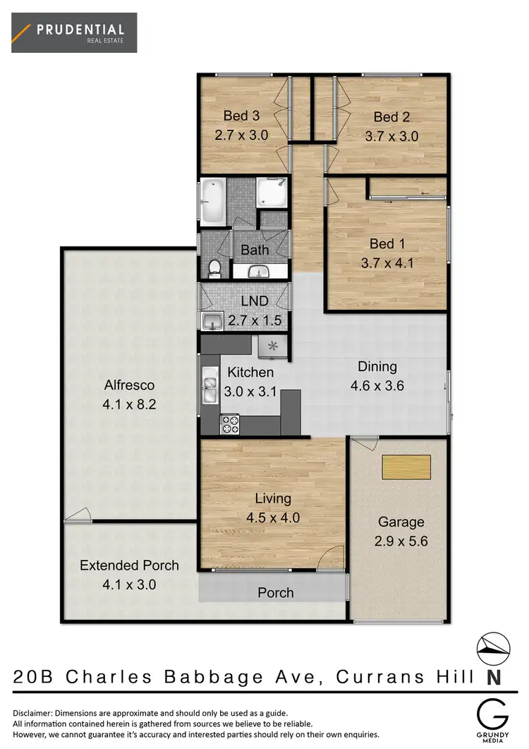 Floorplan of Homely house listing, 20B Charles Babbage Avenue, Currans Hill NSW 2567