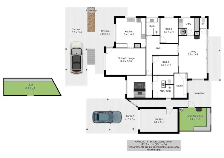 Floorplan of Homely house listing, 73 Lawrence Street, Wodonga VIC 3690