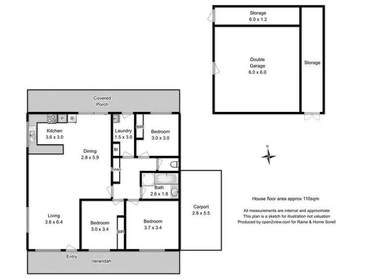 Floorplan of Homely house listing, 3 Mercer Court, Sorell TAS 7172
