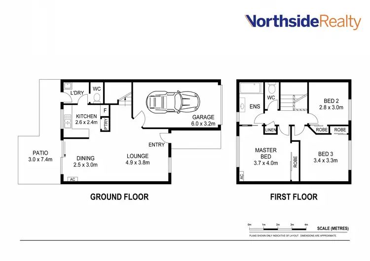 Floorplan of Homely townhouse listing, 102/14 Everest st, Warner QLD 4500