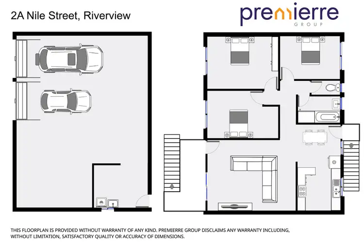 Floorplan of Homely house listing, 2A Nile Street, Riverview QLD 4303