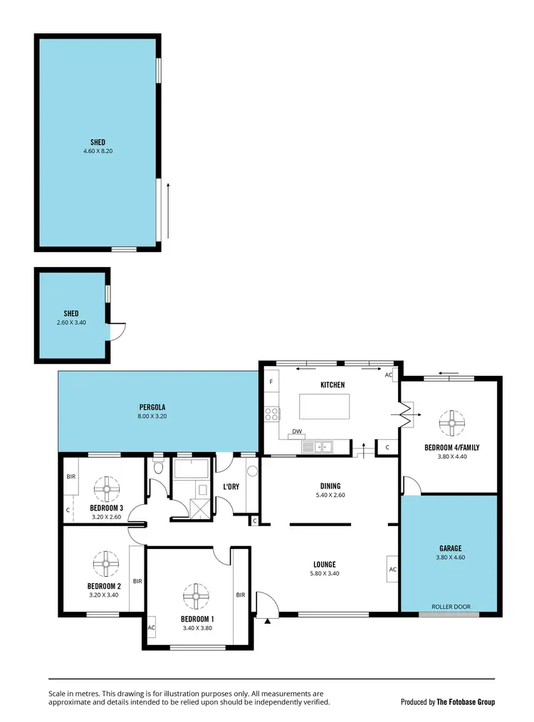 Floorplan of Homely house listing, 12 Archer Road, Morphett Vale SA 5162