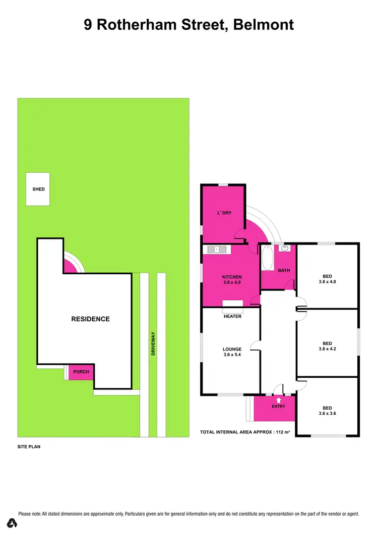 Floorplan of Homely house listing, 9 Rotherham St, Belmont VIC 3216