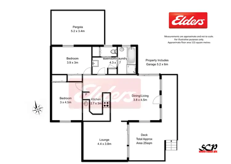 Floorplan of Homely house listing, 11 Denham Avenue, Denhams Beach NSW 2536