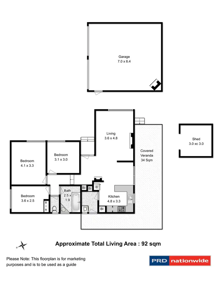 Floorplan of Homely house listing, 36 McShane Road, Bridgewater TAS 7030