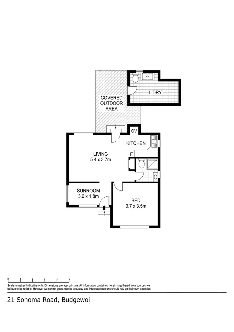 Floorplan of Homely house listing, 21 Sonoma Road, Budgewoi NSW 2262