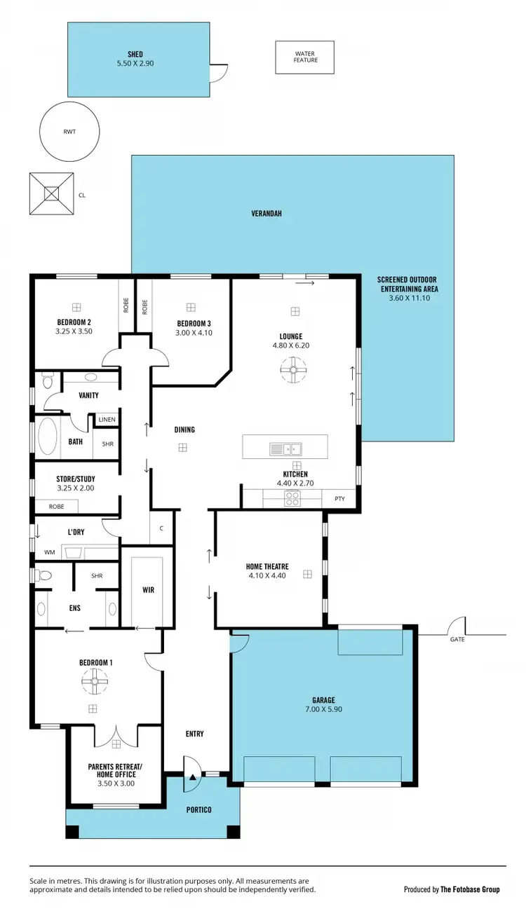 Floorplan of Homely house listing, 2 Light Place, Mount Compass SA 5210