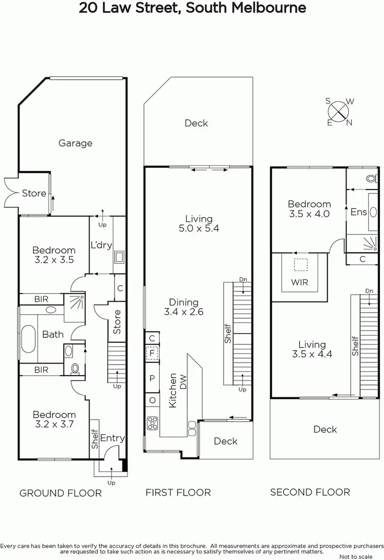Floorplan of Homely house listing, 20 Law Street, South Melbourne VIC 3205