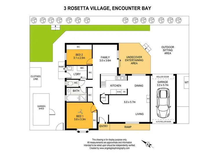 Floorplan of Homely house listing, 3 Rosetta Village, 1-27 Maude Street, Encounter Bay SA 5211