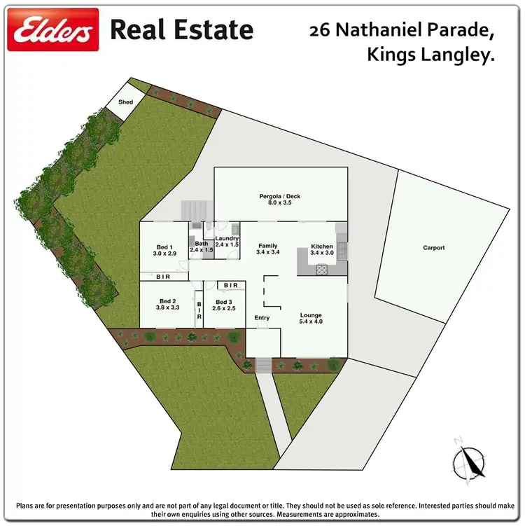 Floorplan of Homely house listing, 26 Nathaniel Parade, Kings Langley NSW 2147
