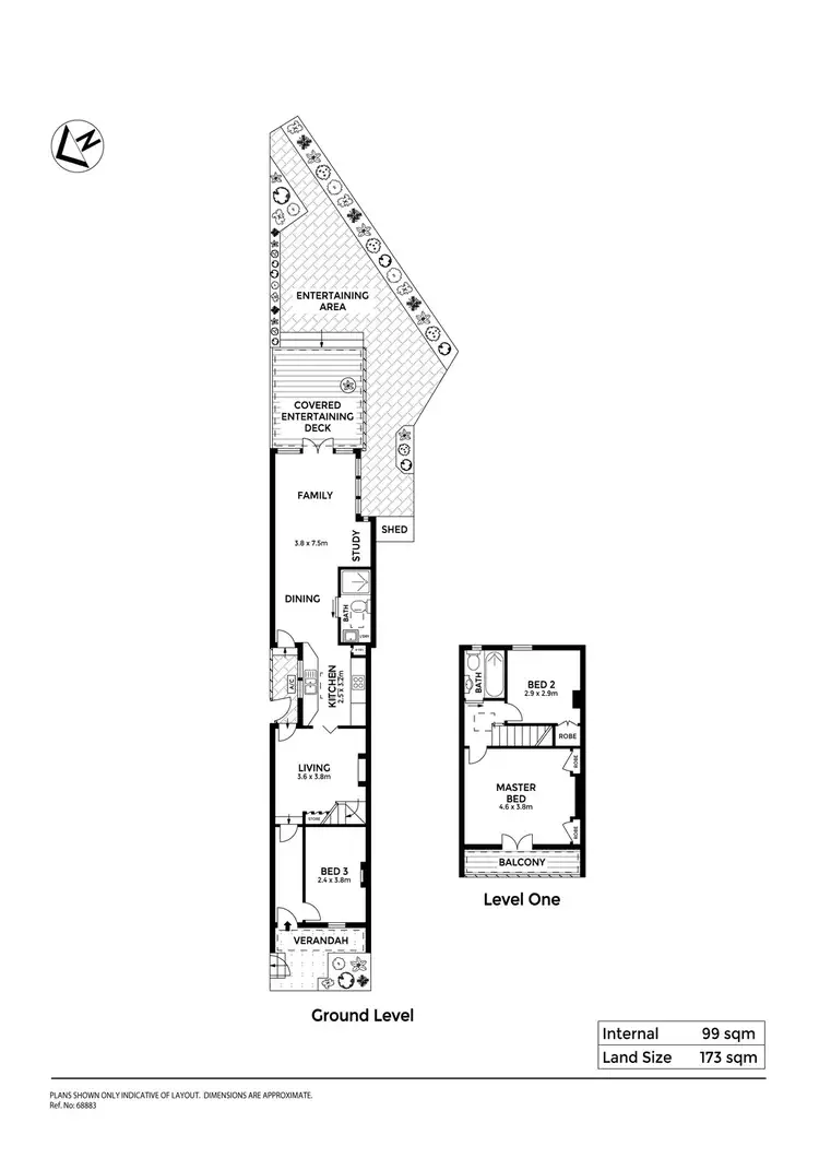 Floorplan of Homely house listing, 5 Hearn Street, Leichhardt NSW 2040