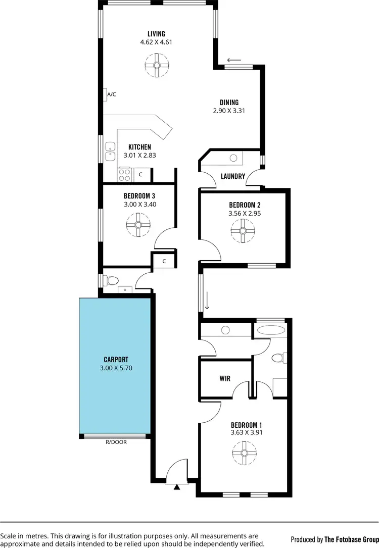 Floorplan of Homely house listing, 6 Syme Avenue, Seacombe Gardens SA 5047