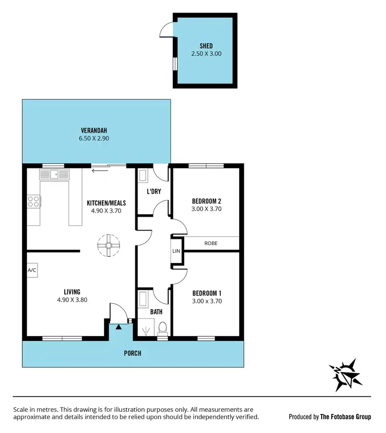 Floorplan of Homely house listing, 1/7 Batu Court, Noarlunga Downs SA 5168