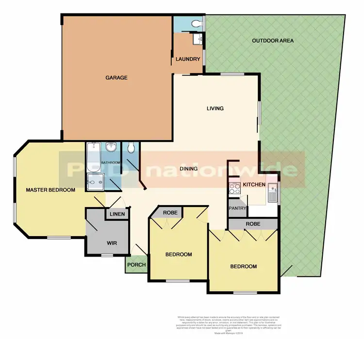 Floorplan of Homely house listing, 1/39 Carnarvon Circuit, East Maitland NSW 2323