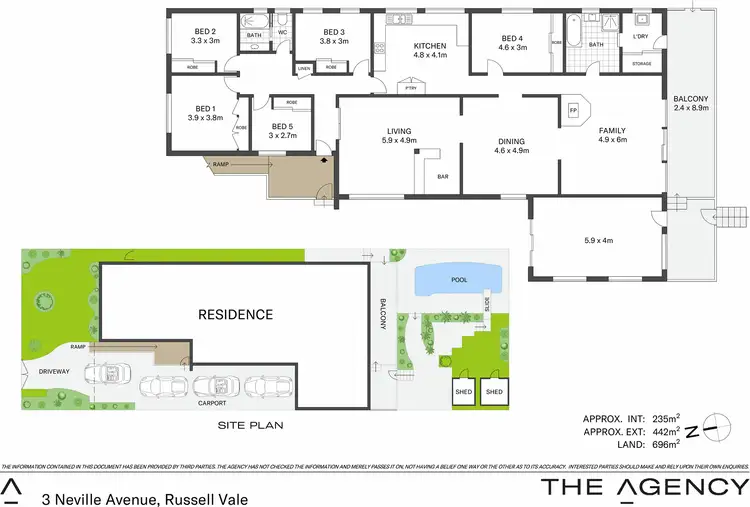 Floorplan of Homely house listing, 3 Neville Avenue, Russell Vale NSW 2517