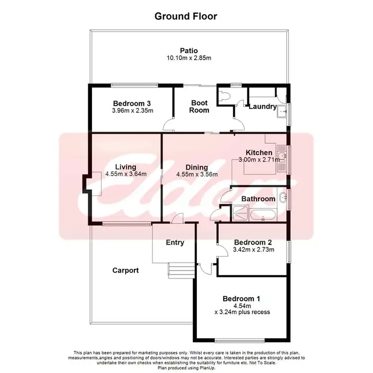 Floorplan of Homely house listing, 21 Winton Street, Carey Park WA 6230