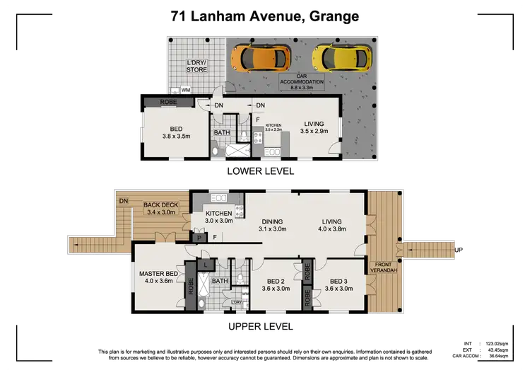 Floorplan of Homely house listing, 71 Lanham Avenue, Grange QLD 4051