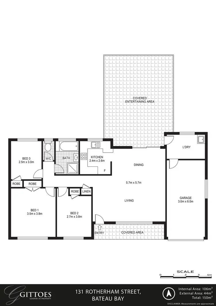 Floorplan of Homely house listing, 131 Rotherham Street, Bateau Bay NSW 2261