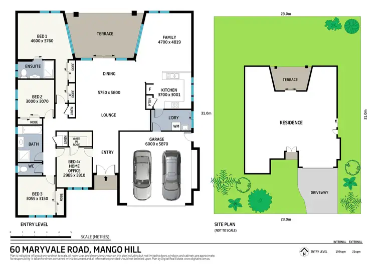 Floorplan of Homely house listing, 60 Maryvale Road, Mango Hill QLD 4509
