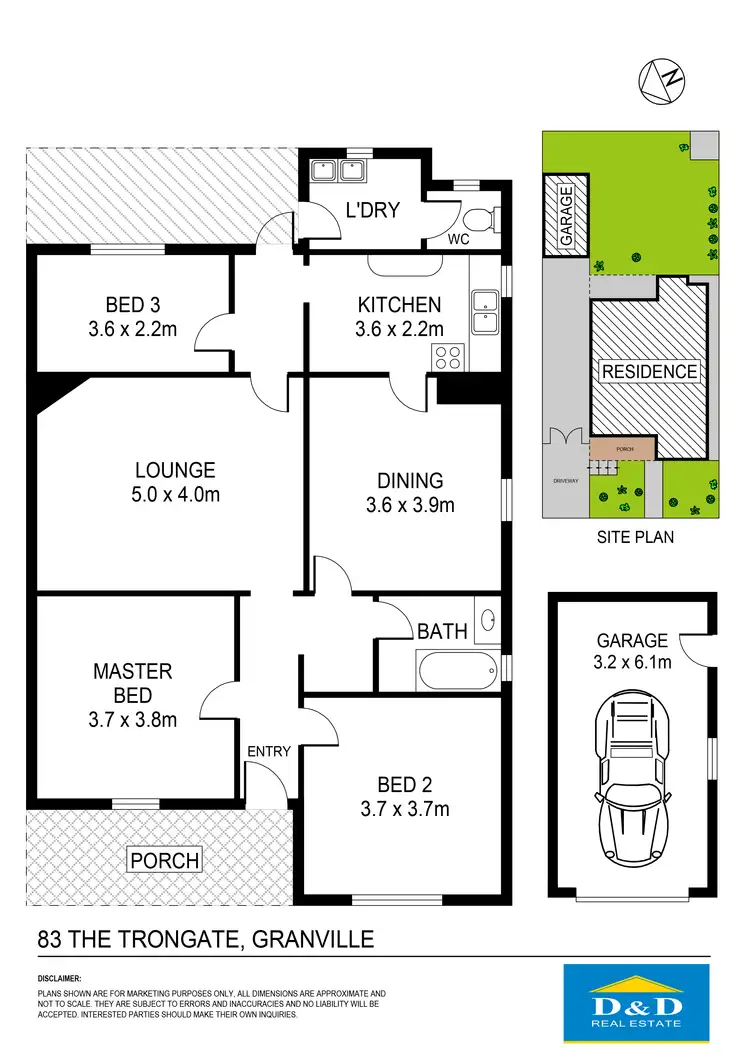 Floorplan of Homely house listing, 83 The Trongate, Granville NSW 2142