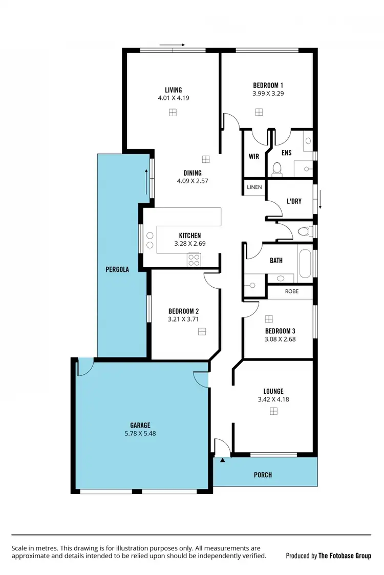 Floorplan of Homely house listing, 15 Morningside Drive, Woodcroft SA 5162