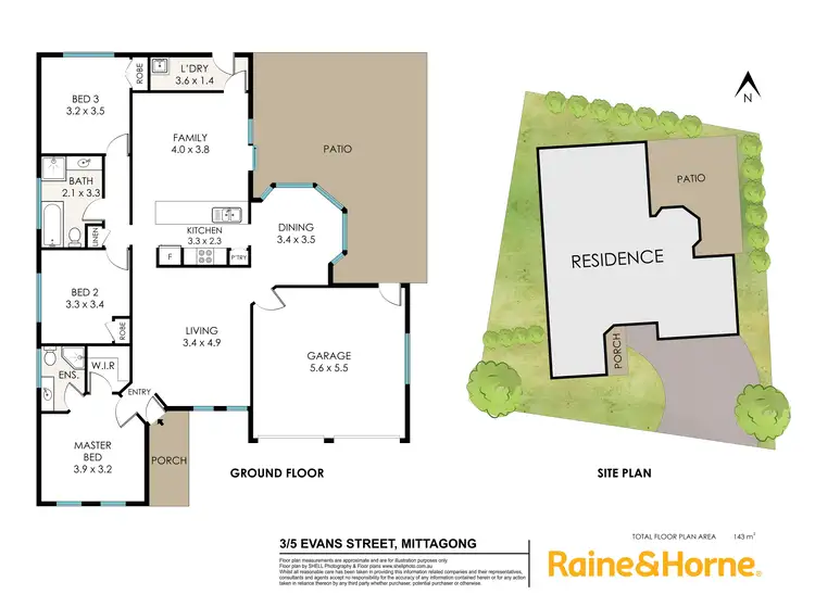 Floorplan of Homely house listing, 3, 5 Evans Street, Mittagong NSW 2575