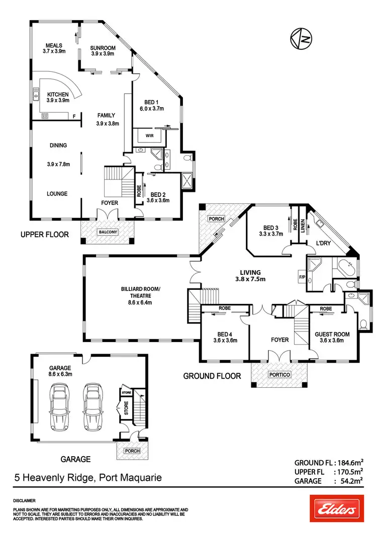 Floorplan of Homely house listing, 5 Heavenly Ridge, Port Macquarie NSW 2444