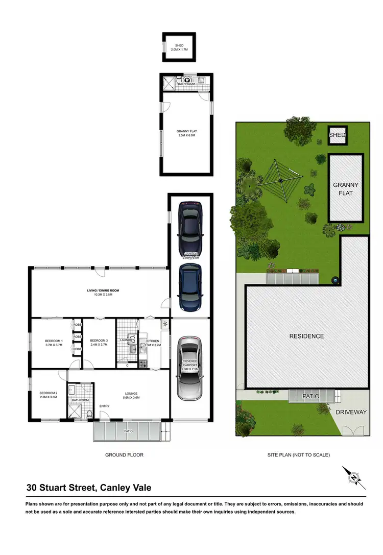 Floorplan of Homely house listing, 30 STUART STREET, Canley Vale NSW 2166