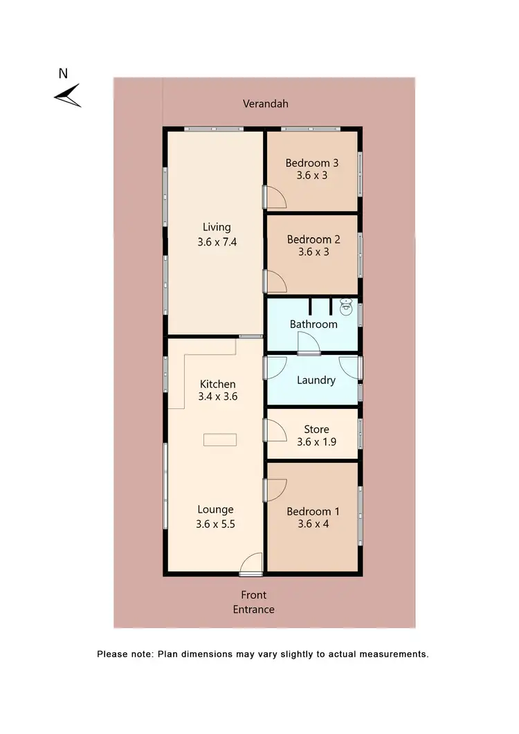 Floorplan of Homely house listing, 137 Coates Road, Snake Valley VIC 3351