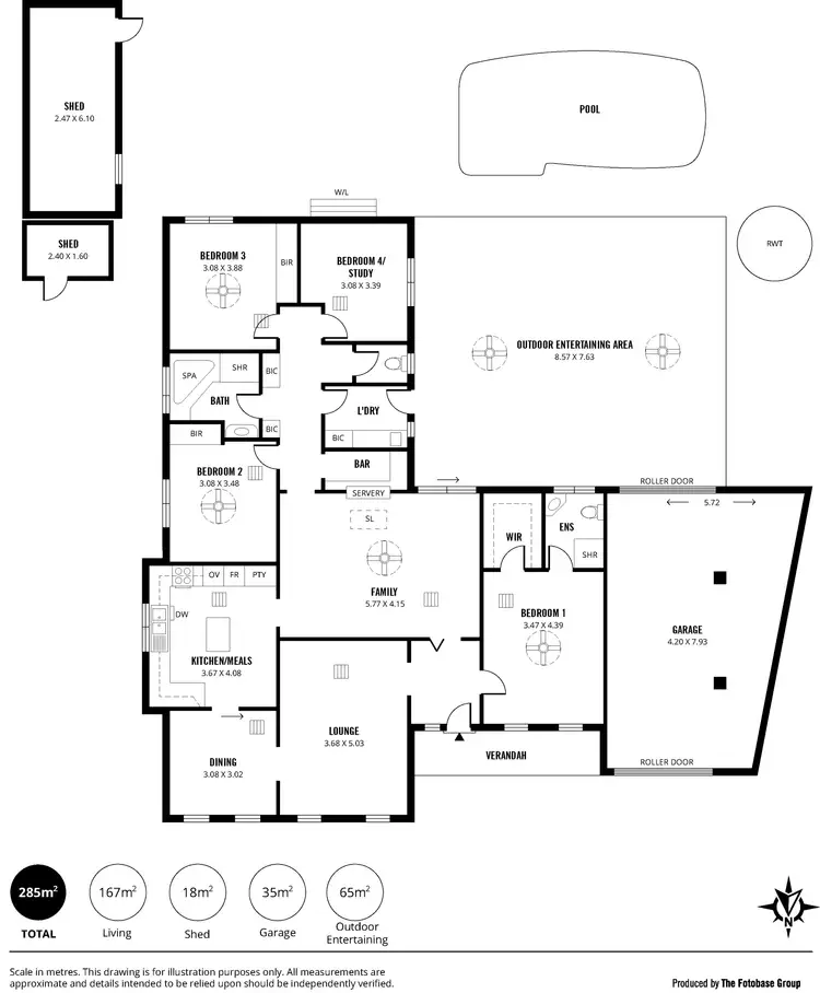 Floorplan of Homely house listing, 7 Planica Court, Modbury Heights SA 5092