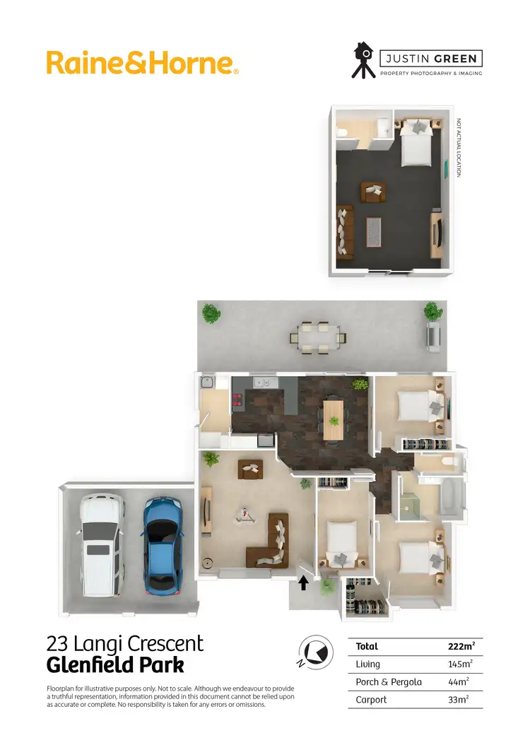 Floorplan of Homely house listing, 23 Langi Crescent, Glenfield Park NSW 2650