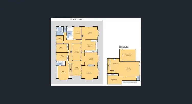 Floorplan of Homely rural property listing, 545 Windermere Road, Lara VIC 3212