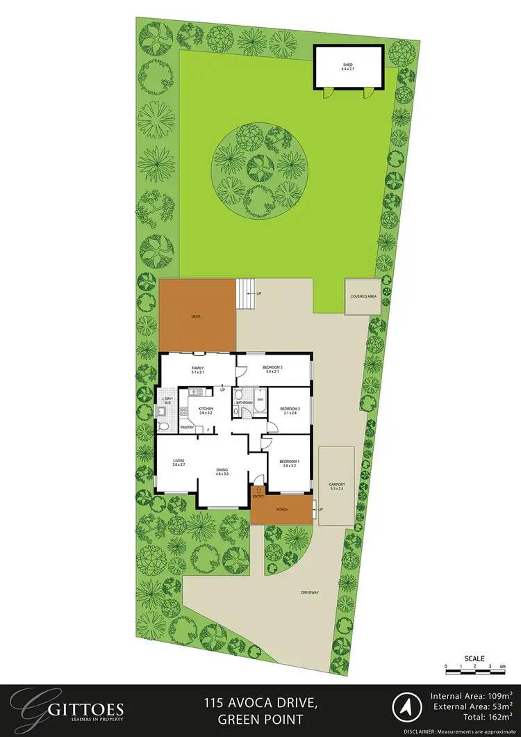 Floorplan of Homely house listing, 115 Avoca Drive, Green Point NSW 2251