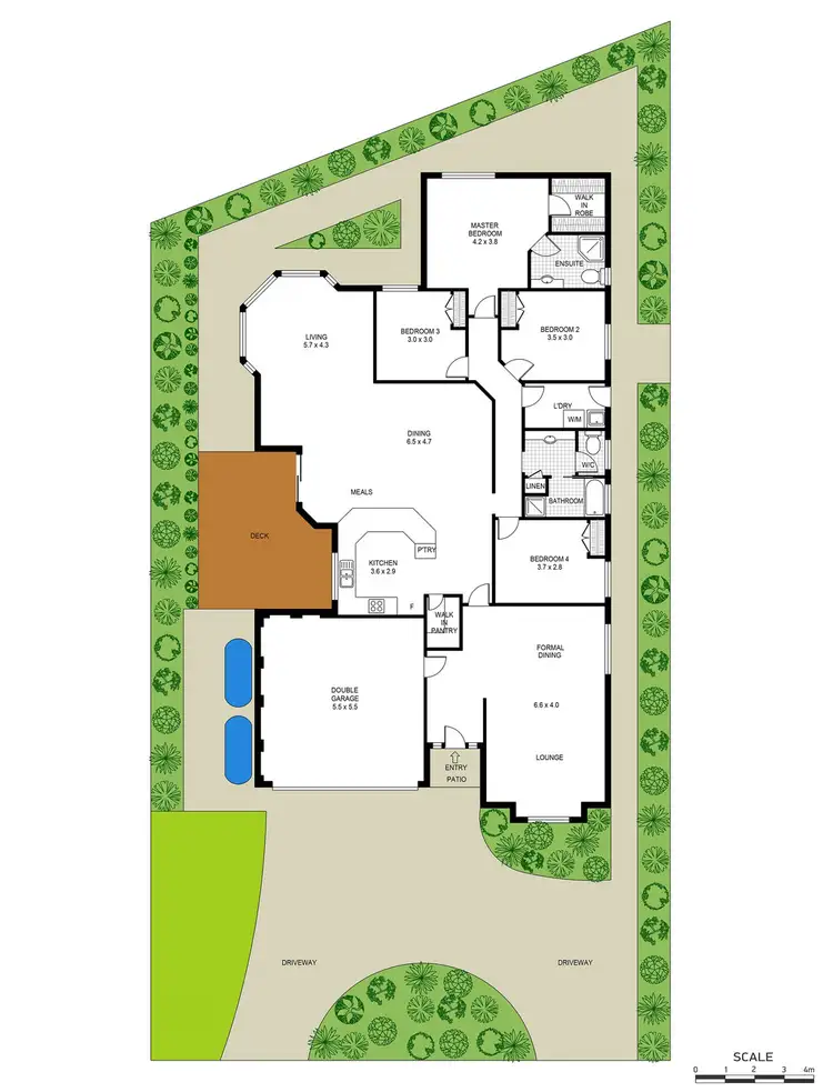 Floorplan of Homely house listing, 87 Koolang Road, Green Point NSW 2251