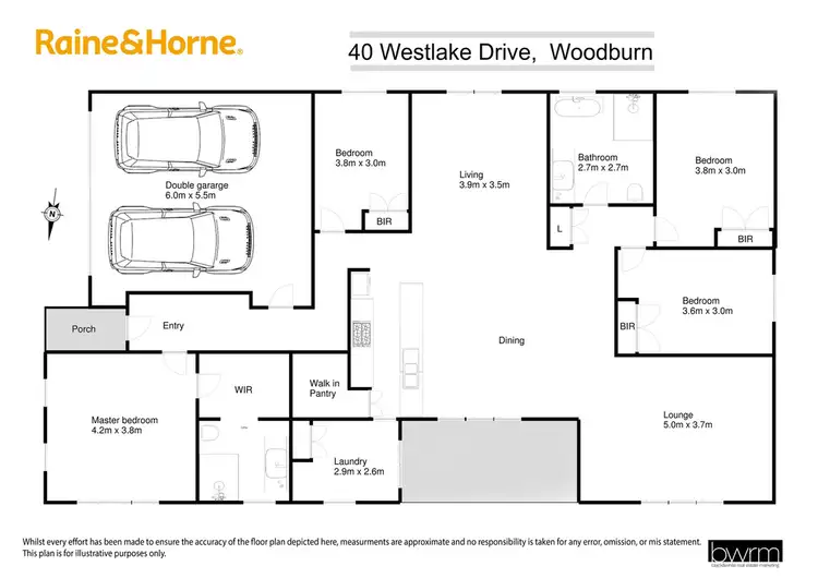 Floorplan of Homely house listing, 40 Westlake Drive, Milton NSW 2538