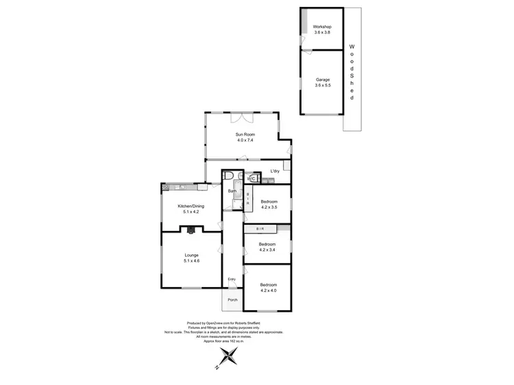 Floorplan of Homely house listing, 51 Morrison Street, Railton TAS 7305