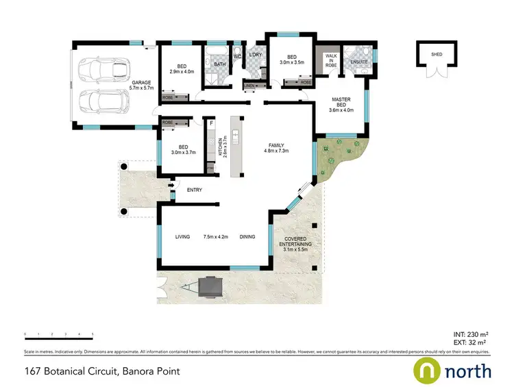 Floorplan of Homely house listing, 167 Botanical Circuit, Banora Point NSW 2486