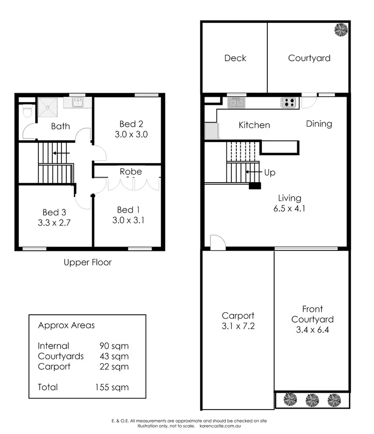 Floorplan of Homely unit listing, 12/27 Osborne Road, East Fremantle WA 6158