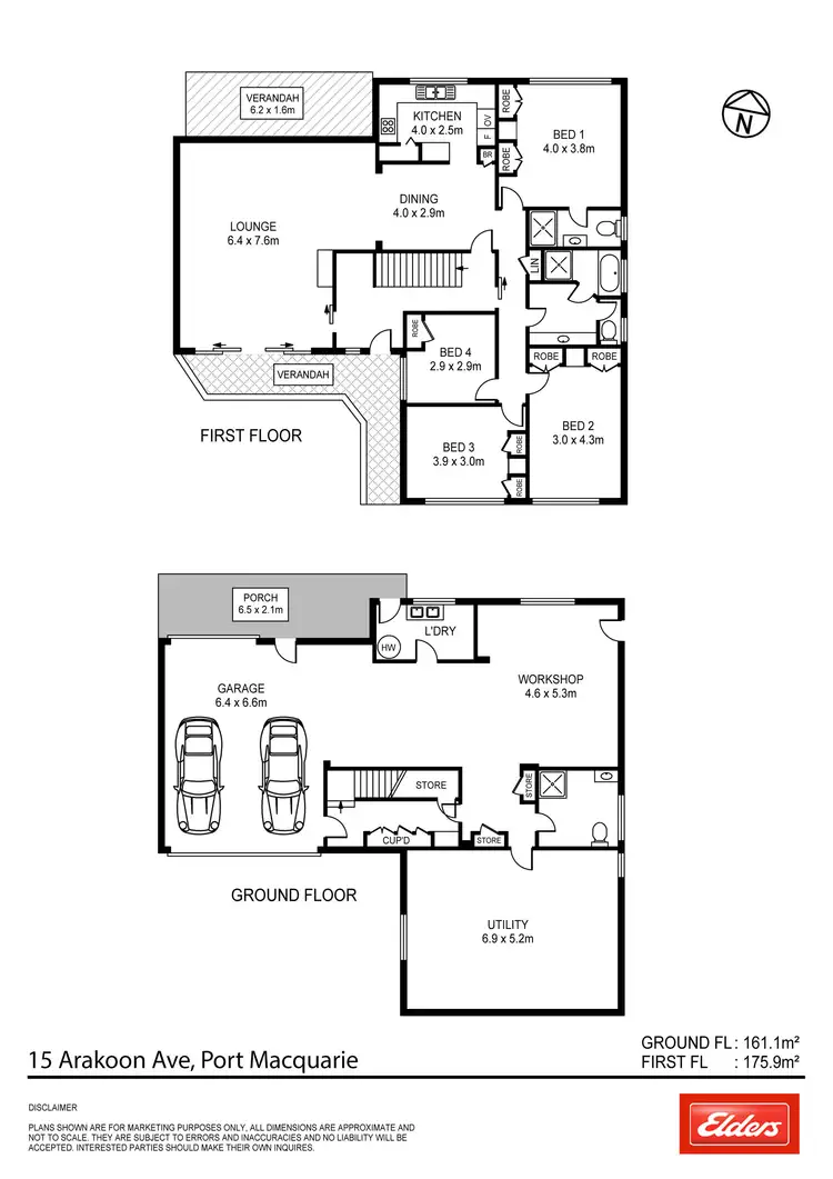 Floorplan of Homely house listing, 15 Arakoon Avenue, Port Macquarie NSW 2444
