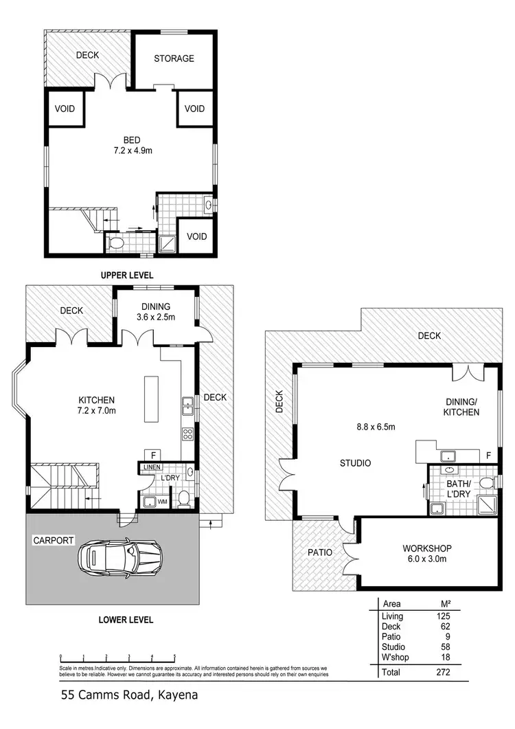 Floorplan of Homely house listing, 55 Camms Road, Kayena TAS 7270