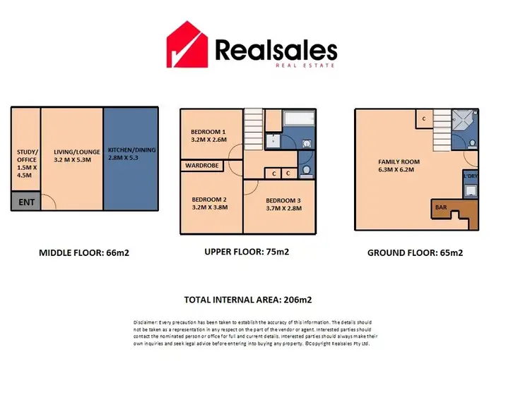 Floorplan of Homely house listing, 64 Bayview Terrace, Deception Bay QLD 4508